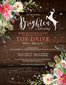 The Season of Giving: Toy Drive Supporting Ann & Robert H. Lurie Children’s Hospital of Chicago